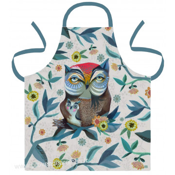 Tablier adulte HIBOU et JEUNE HIBOU ALLEN DESIGNS