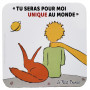 Dessous de verre LE PETIT PRINCE modèle 2