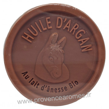 Savon LAIT D'ÂNESSE Bio à l'huile d'Argan 100 gr Esprit Provence