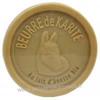 Savon LAIT D'ÂNESSE Bio au BEURRE DE KARITÉ 100 gr Esprit Provence