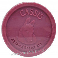 Savon LAIT D'ÂNESSE Bio CASSIS 100 gr Esprit Provence