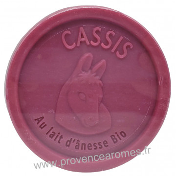 Savon LAIT D'ÂNESSE Bio CASSIS 100 gr Esprit Provence