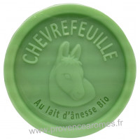 Savon LAIT D'ÂNESSE Bio CHEVREFEUILLE 100 gr Esprit Provence