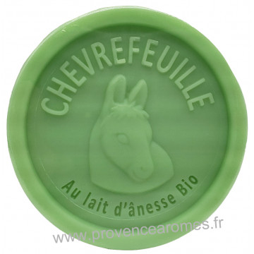 Savon LAIT D'ÂNESSE Bio CHEVREFEUILLE 100 gr Esprit Provence