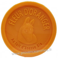 Savon LAIT D'ÂNESSE Bio FLEUR D'ORANGER 100 gr Esprit Provence