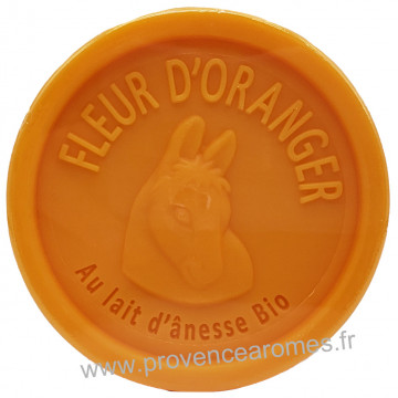 Savon LAIT D'ÂNESSE Bio FLEUR D'ORANGER 100 gr Esprit Provence