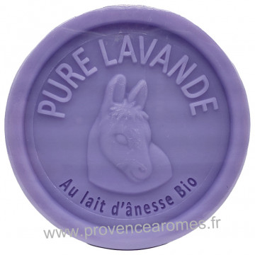 Savon LAIT D'ÂNESSE Bio LAVANDE DE PROVENCE 25 gr Esprit Provence