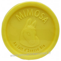 Savon LAIT D'ÂNESSE Bio MIMOSA 25 gr Esprit Provence