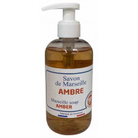 Savon douche de Marseille Ambre flacon pompe 250 ml