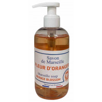 Savon douche de Marseille Fleur d'Oranger flacon pompe 250 ml