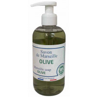Savon douche de Marseille Olive flacon pompe 250 ml