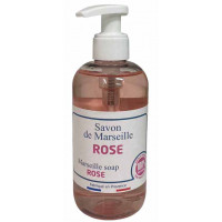 Savon douche de Marseille Rose flacon pompe 250 ml