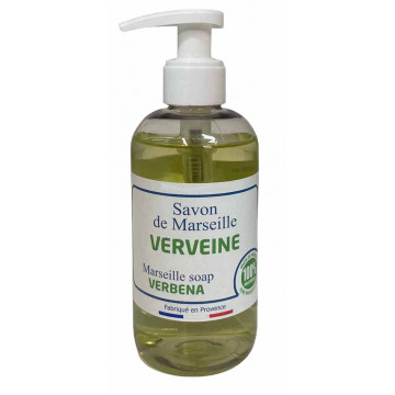 Savon douche de Marseille Verveine flacon pompe 250 ml