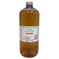 Savon douche de Marseille Ambre 1 litre