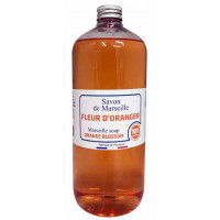 Savon douche de Marseille Fleur d'oranger 1 litre