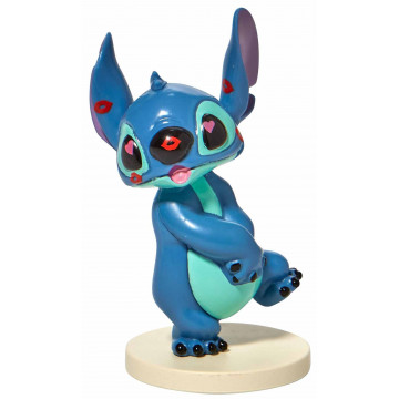 STITCH avec des traces de rouge à lèvres Figurine Disney Collection Disney Grand Jester