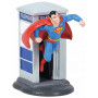 SUPERMAN cabine téléphonique figurine DC Comics Silver age collection Jim Shore
