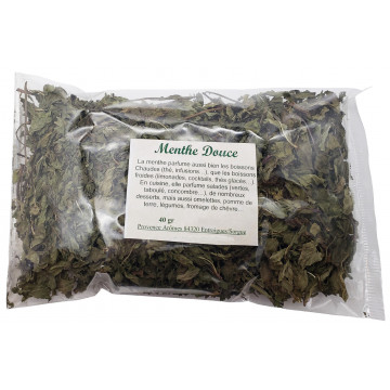 Menthe Douce le sachet de 40 gr