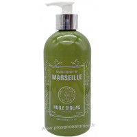 Savon liquide de Marseille Huile d'olive flacon pompe 500 ML