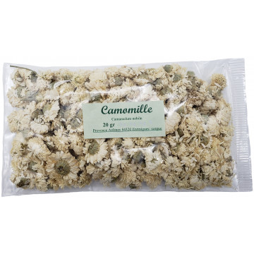 Camomille fleur le sachet de 20 gr