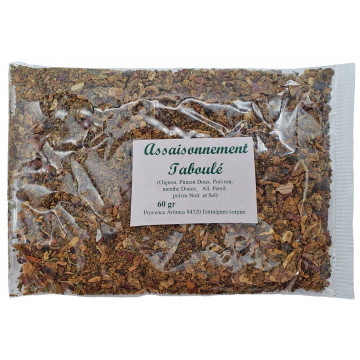 Assaisonnement Taboulé Sachet de 60 gr