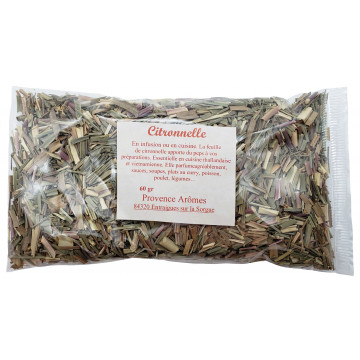 Citronnelle feuille Sachet de 60 gr