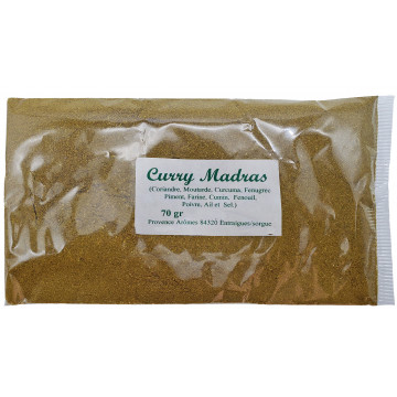 Curry Madras Sachet de 70 gr