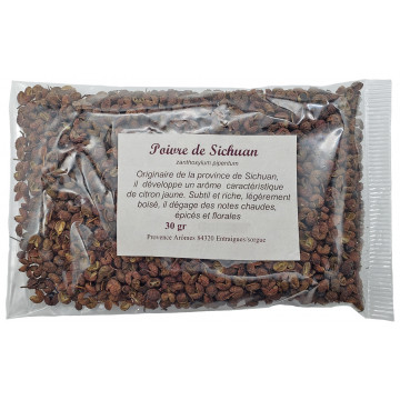 Poivre de Sichuan Sachet de 30 gr