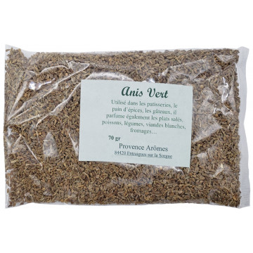 Anis vert graines Sachet de 70 gr