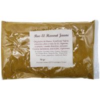 Rasel hanout Jaune Sachet de 70 gr