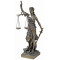 Statuette DÉESSE DE LA JUSTICE 33 cm effet bronze