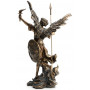 Statuette ARCHANGE URIEL 35,5 cm effet bronze