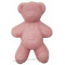 Savon en forme d'ourson rose plat