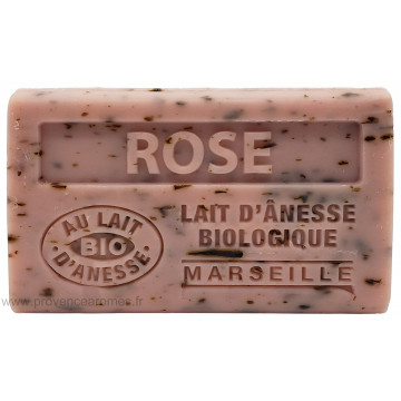 Savon Rose pétales au lait d'ânesse Biologique 60 gr