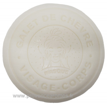 Masque solide visage et corps lait de chèvre et argile blanche