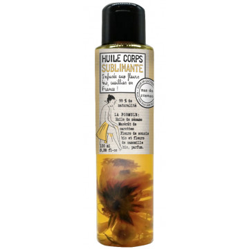 Huile Corps Sublimante au macérat de carotte 100 ml Mas du roseau