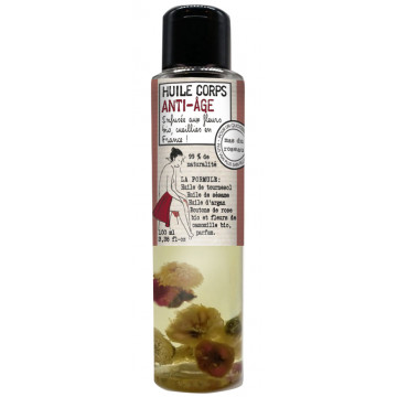 Huile Corps anti-âge à l'huile d'argan 100 ml Mas du roseau