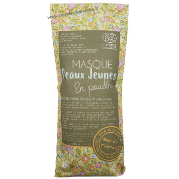 MASQUE PEAUX JEUNES en poudre Mas du roseau