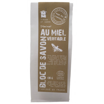 Bloc de Savon Miel véritable Mas du roseau