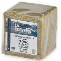 Savon de Marseille Olive La Corvette 100% Naturel 500gr