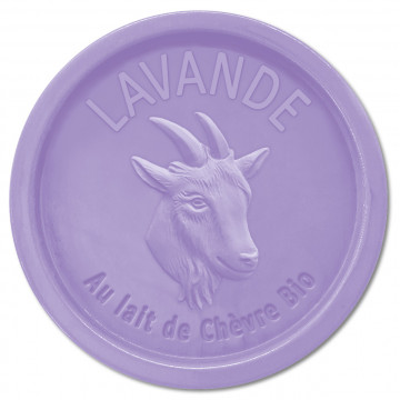 Savon au LAIT DE CHÈVRE Bio Lavande de Provence 100 gr Esprit Provence