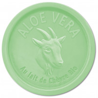 Savon au LAIT DE CHÈVRE Bio à l'ALOÉ VÉRA 100 gr Esprit Provence