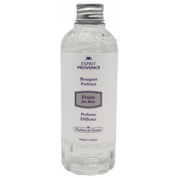 Recharge parfum d'ambiance à bâtons FRUITS DES BOIS 250 ml Esprit Provence