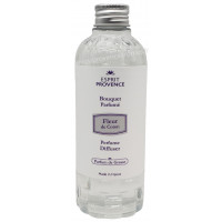 Recharge parfum d'ambiance à bâtons FLEUR DE COTON 250 ml Esprit Provence