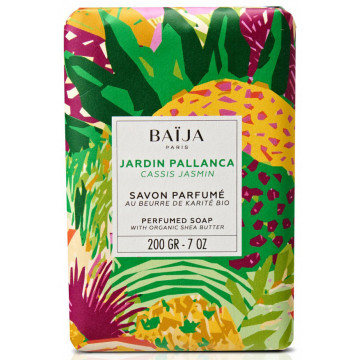 Savon 200 gr Cassis Jasmin Baïja Jardin Pallanca collection