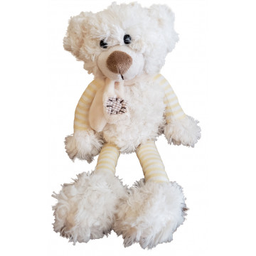 Peluche Ours pattes rayées