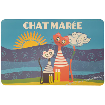 Set de table CHAT MAREE