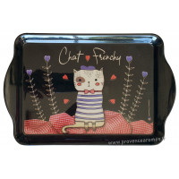 Plateau CHAT FRENCHY 24 x 15 cm