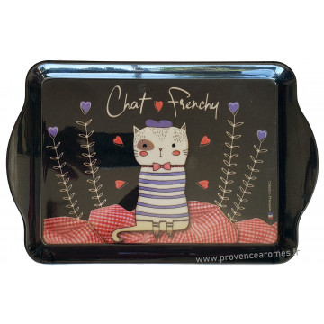 Plateau CHAT FRENCHY 24 x 15 cm