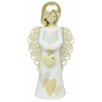 Figurine You are an angel COEUR 125mm